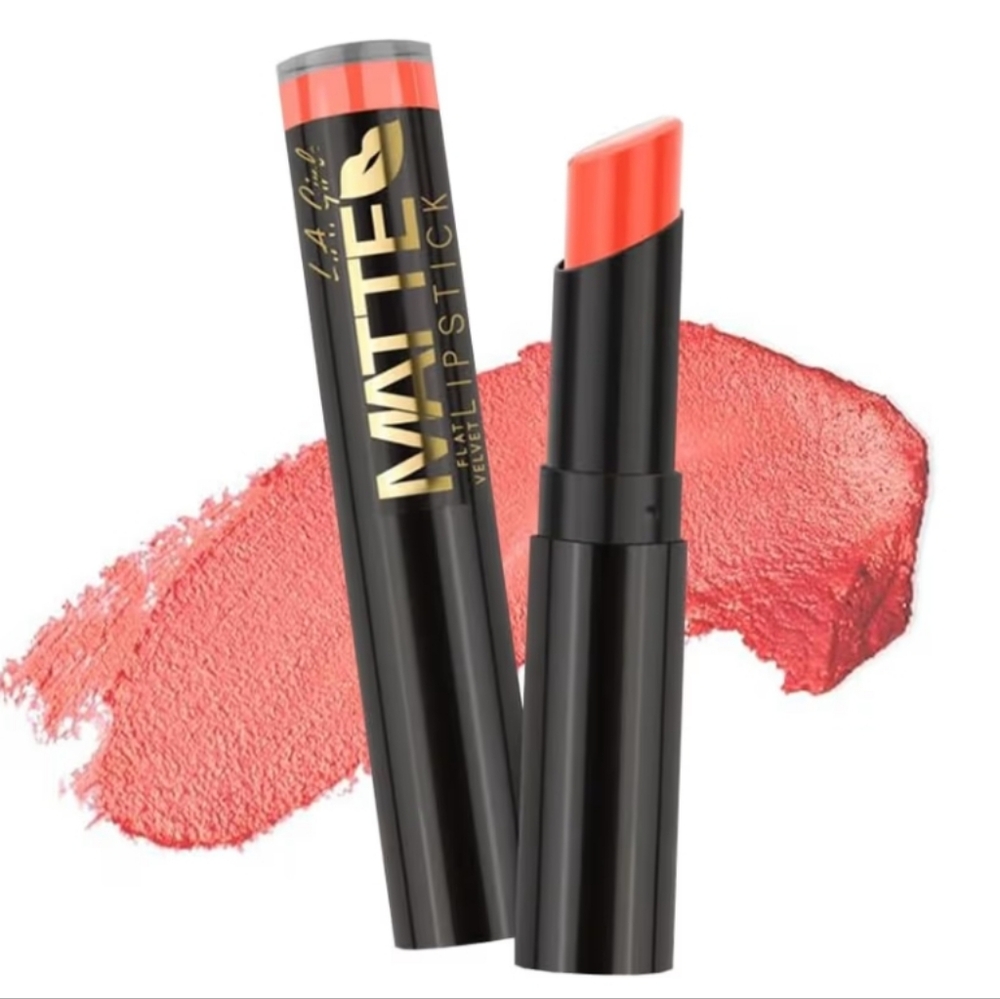 2 x LA Girl Matte Flat Velvet Lipstick Sunset Chic